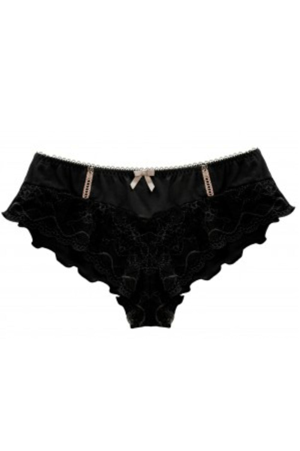 Sexy Black Maternity French Knickers