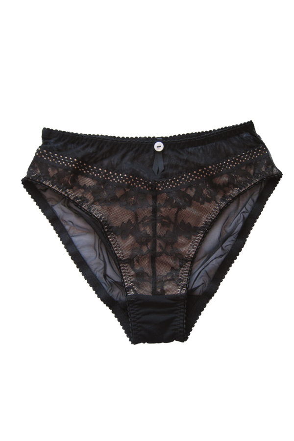 Black Maternity Briefs