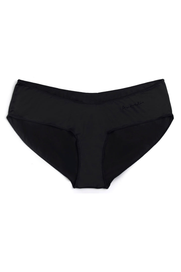 Black Seamless Maternity Shorts