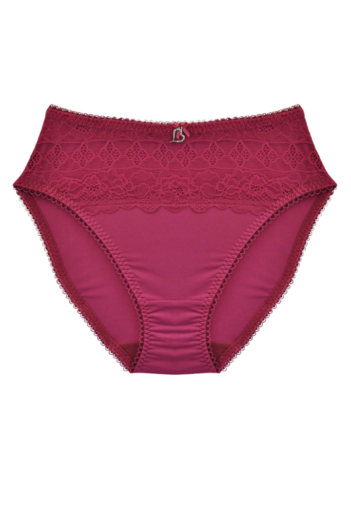Deep Red Maternity Briefs