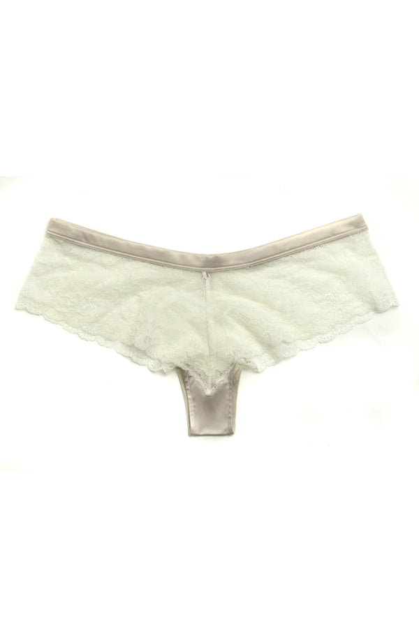Gold and Ivory Maternity Shorts