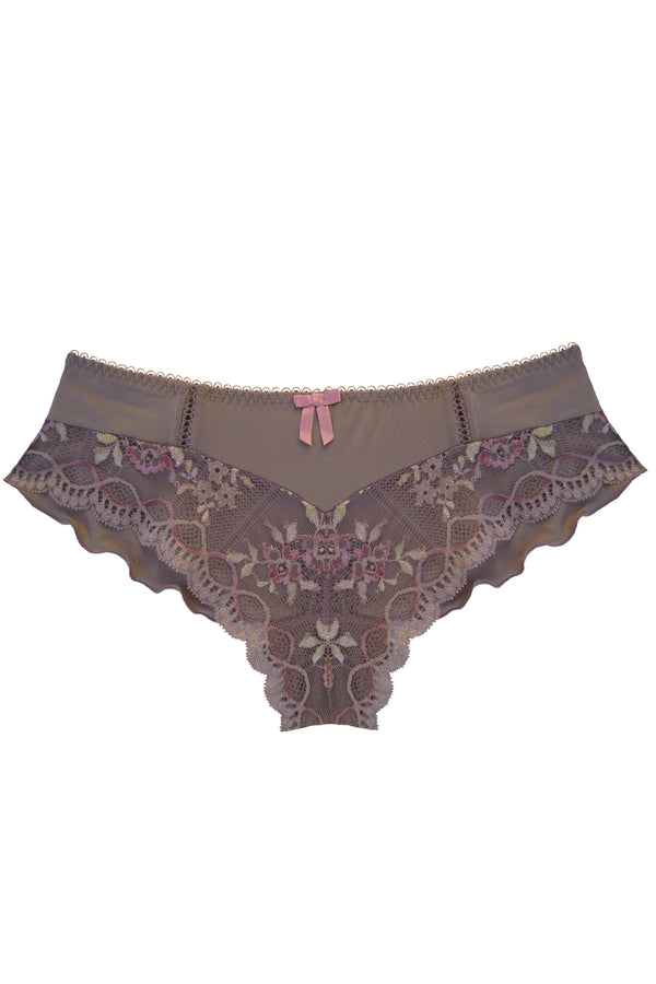 Mauve and Pink Maternity Shorts