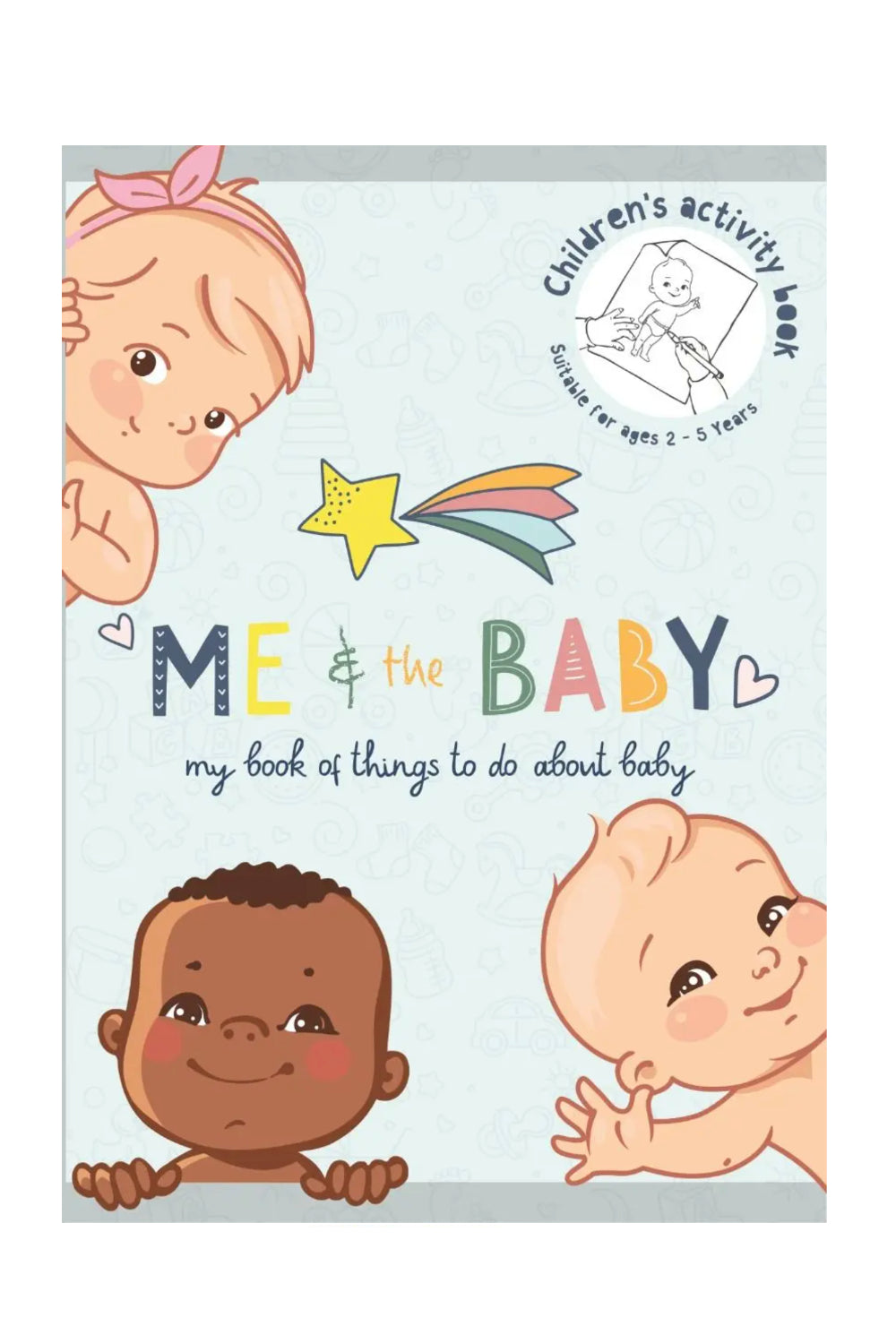 Me & The Baby Childrens' Activity Book