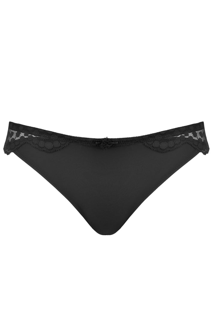 Sexy Black Polkadot Maternity Briefs