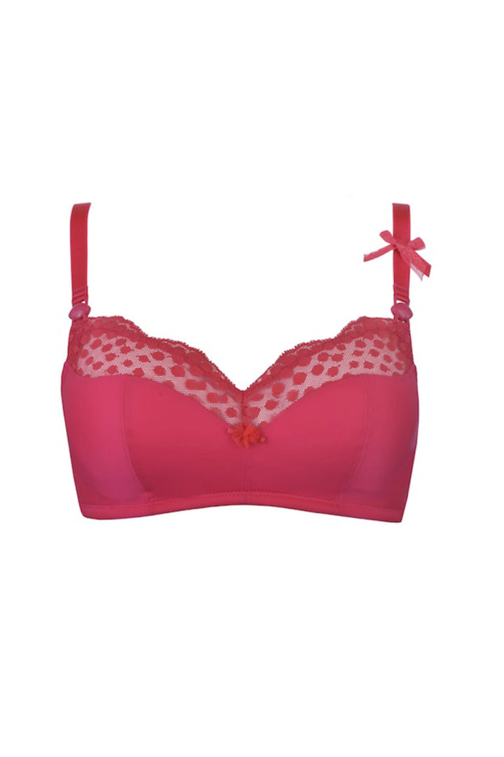 Sexy Red Polkadot Breastfeeding Bra